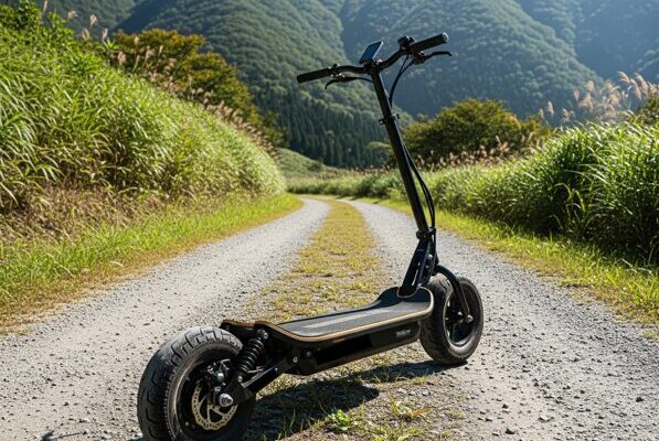 オフロード対応　電動キックボード｜茨城・栃木 スマート農業ナビ