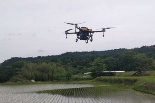 群馬県農家様　マゼックス製 農業用ドローンの導入｜茨城・栃木 スマート農業ナビ
